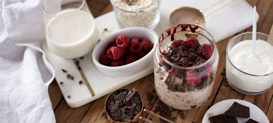 Chocolate Chip Cookie Overnight Oats